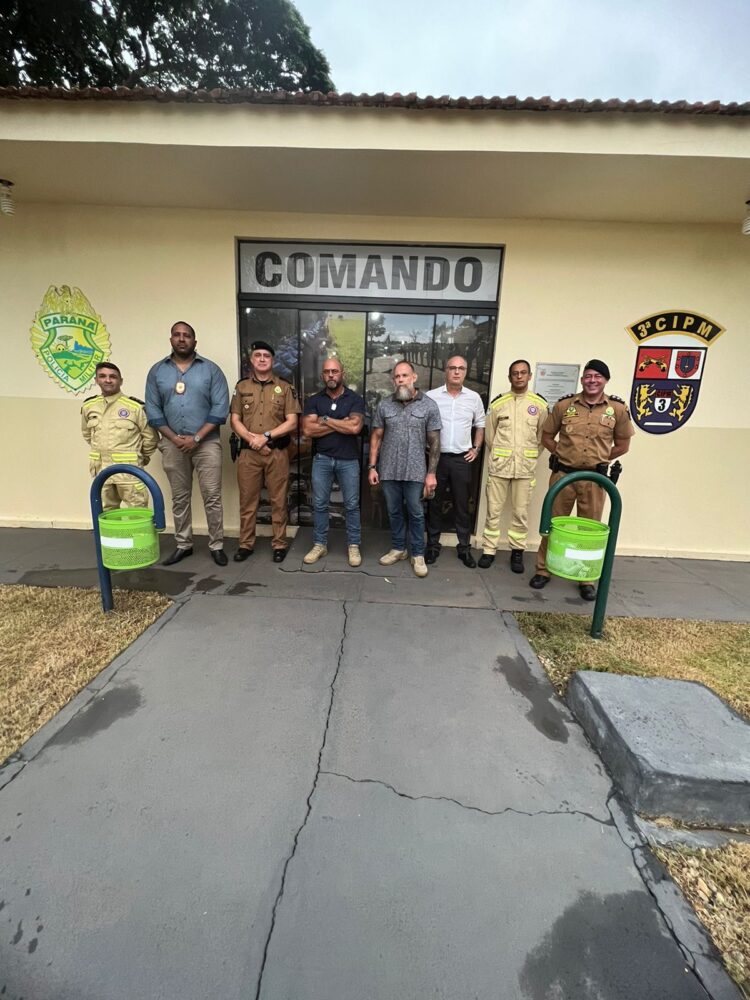 Secretário de Segurança Pública do Paraná visita Loanda e Costa Noroeste