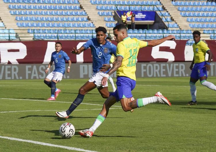 Brasil vira sobre Equador e assegura vaga na fase final do pré-olímpico