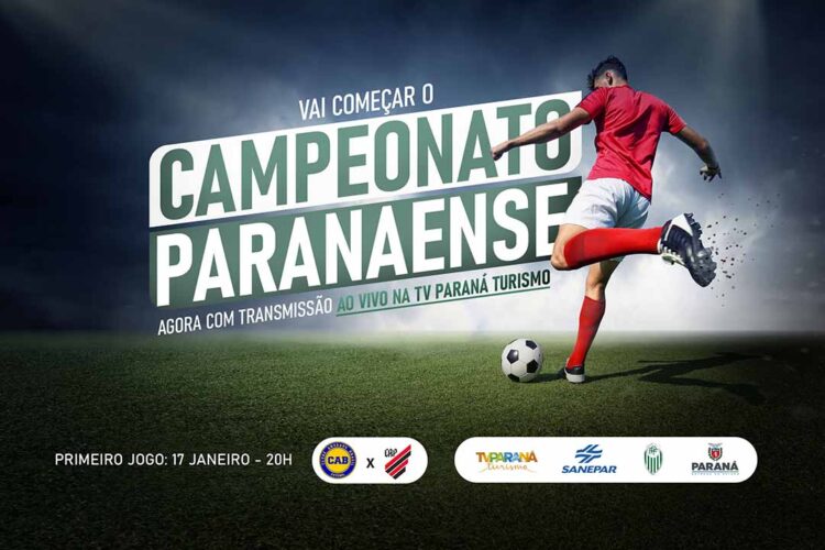 TV Paraná Turismo divulga primeiras transmissões do Campeonato Paranaense