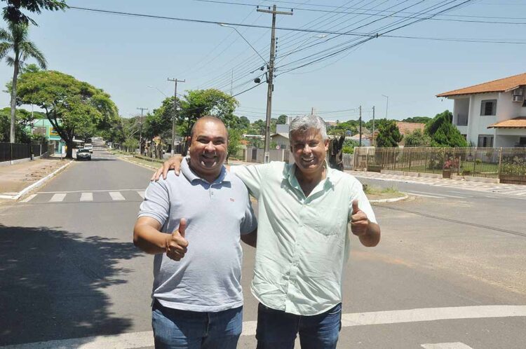 Prefeitura de Alto Paraná investe na revitalização de avenidas centrais