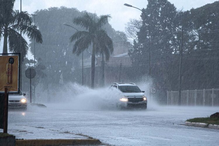 Volume acumulado de chuva no domingo chegou a 50,4 milímetros