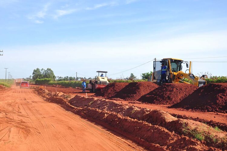 Nova etapa de pavimentação da Estrada Cristo Rei  deve ser concluída em até oito meses