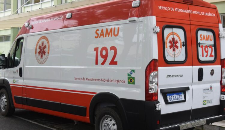 Duas pessoas ficam feridas em acidente na PR-492 em Tamboara