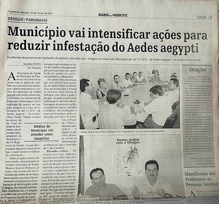 Focos do mosquito da dengue predominam entre o lixo descartado de forma irregular