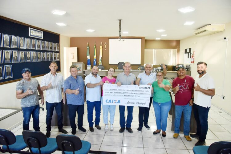 Câmara devolve mais de R$ 270 mil à prefeitura; verba será aplicada na reforma do ginásio de esportes  