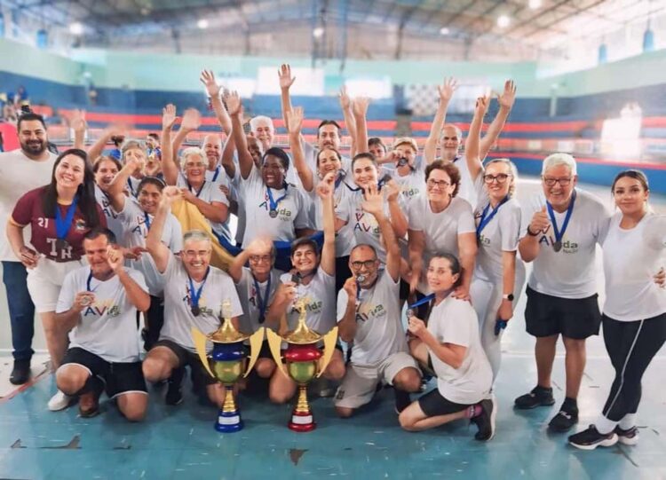 Equipes de Terra Rica são campeãs na 1ª etapa da Liga Esportiva da Melhor Idade