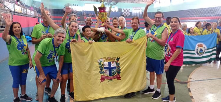 Paranavaí é vice-campeã na 1ª Etapa da Liga Esportiva da Melhor Idade