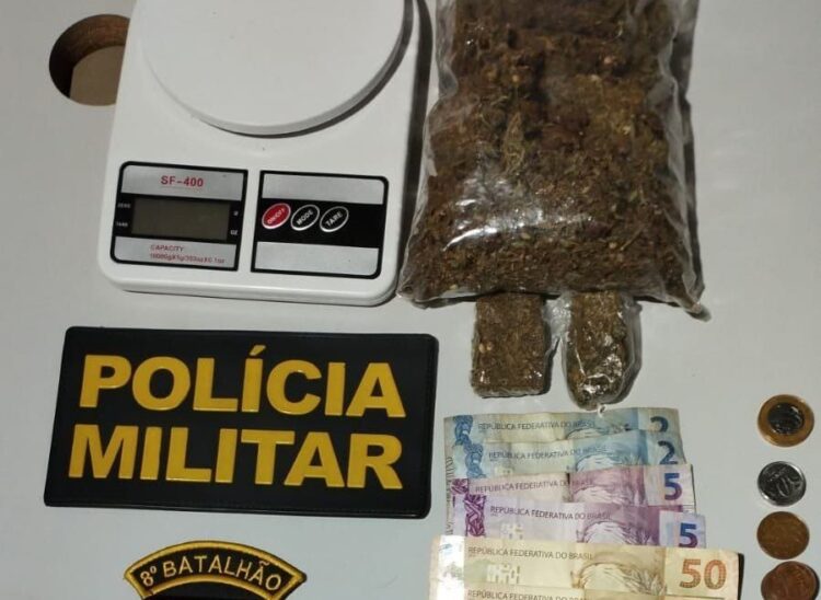 Homem é preso por tráfico de drogas no Centro de Paranacity