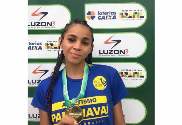 Competidora de Paranavaí ganha duas medalhas  de ouro no Paranaense de Atletismo Sub-20