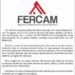 COMUNICADO FERCAM