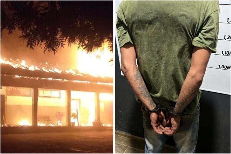 Polícia Civil prende suspeito de incendiar Escola de Itaúna do Sul