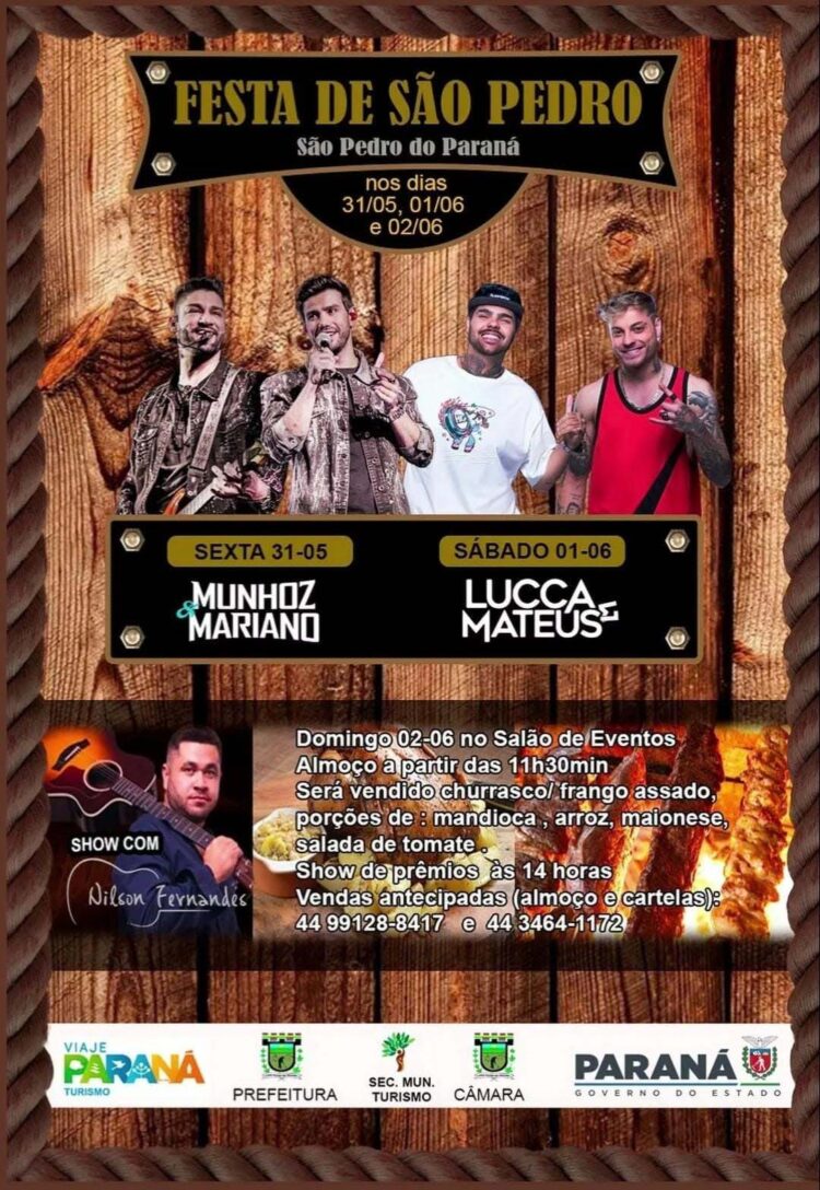 Shows gratuitos movimentarão a região  durante o feriadão de Corpus Christi