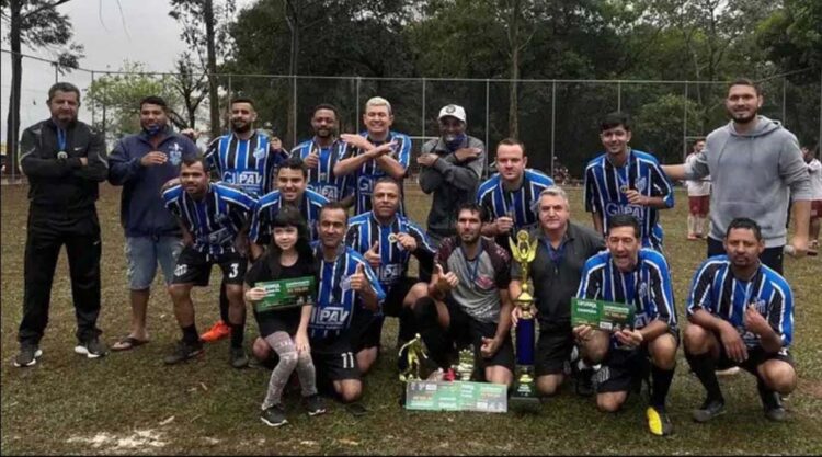 Time Veteranos/Misto é campeão invicto do Campeonato Municipal de Santo Antônio do Caiuá