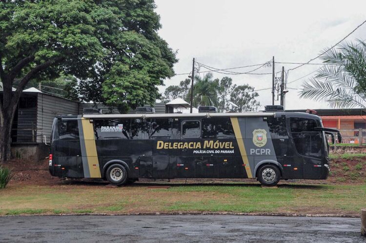 Delegacia Móvel leva serviços da  Polícia Civil para a ExpoParanavaí