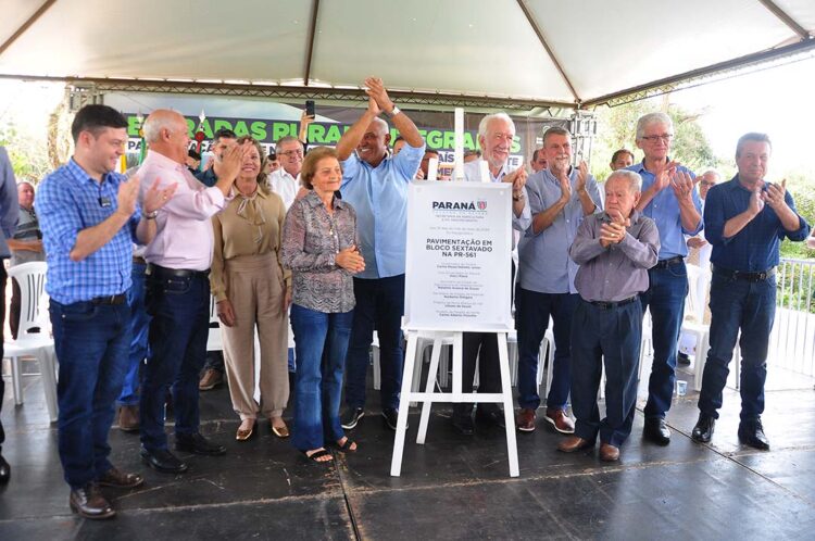 Pavimentação de estrada rural traz dignidade  para os moradores e desenvolvimento econômico