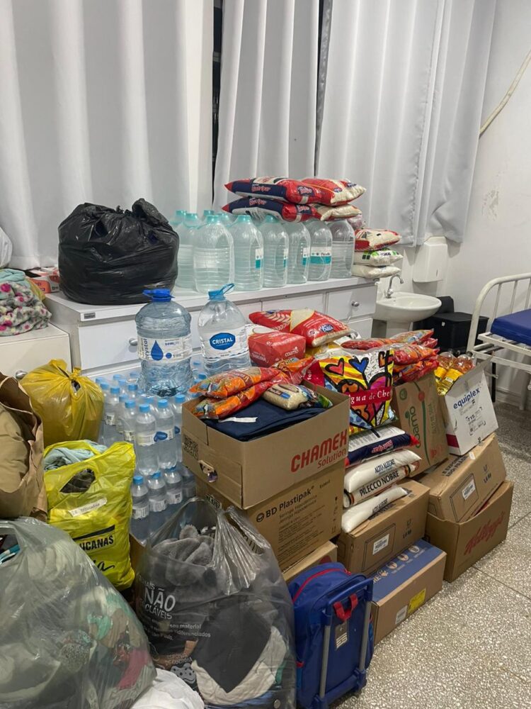 Unespar de Paranavaí arrecada doações para vítimas dos temporais no Rio Grande do Sul