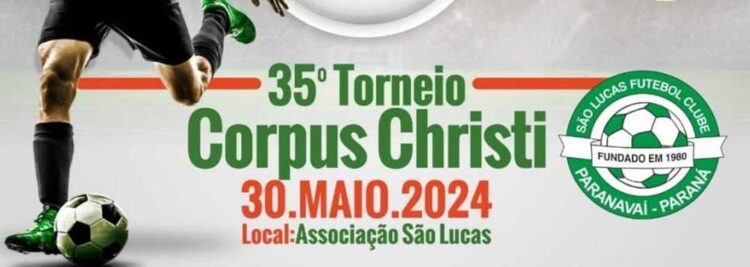 35ª Torneio de Corpus Christi acontece nesta quinta-feira (30)
