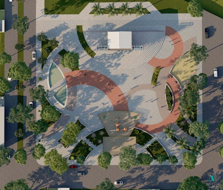 Investimento de quase R$ 2 milhões permitirá reformulação completa da Praça Sete de Setembro