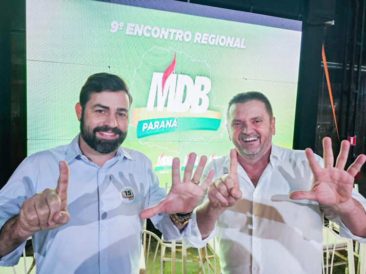 MDB apresenta dois pré-candidatos a prefeito de Paranavaí; Encontro Regional teve representantes de 21 municípios