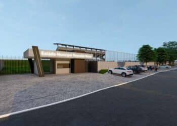 Diamante do Norte anuncia construção do portal de entrada do Estádio Reynaldo Massi