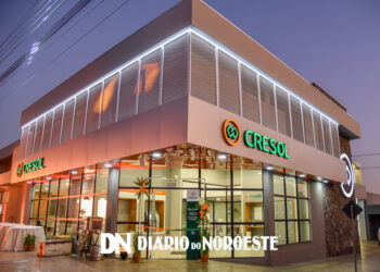 Fotos da inauguração da agência Cresol em São Carlos do Ivaí/PR