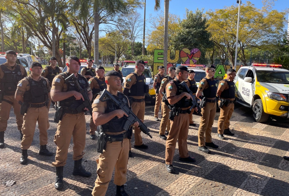 Polícia Militar de Paranavaí realiza operação “Força Total Brasil V”