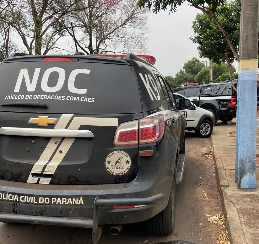 Homem investigado por violação de domicílio e lesão corporal é preso por tráfico de drogas