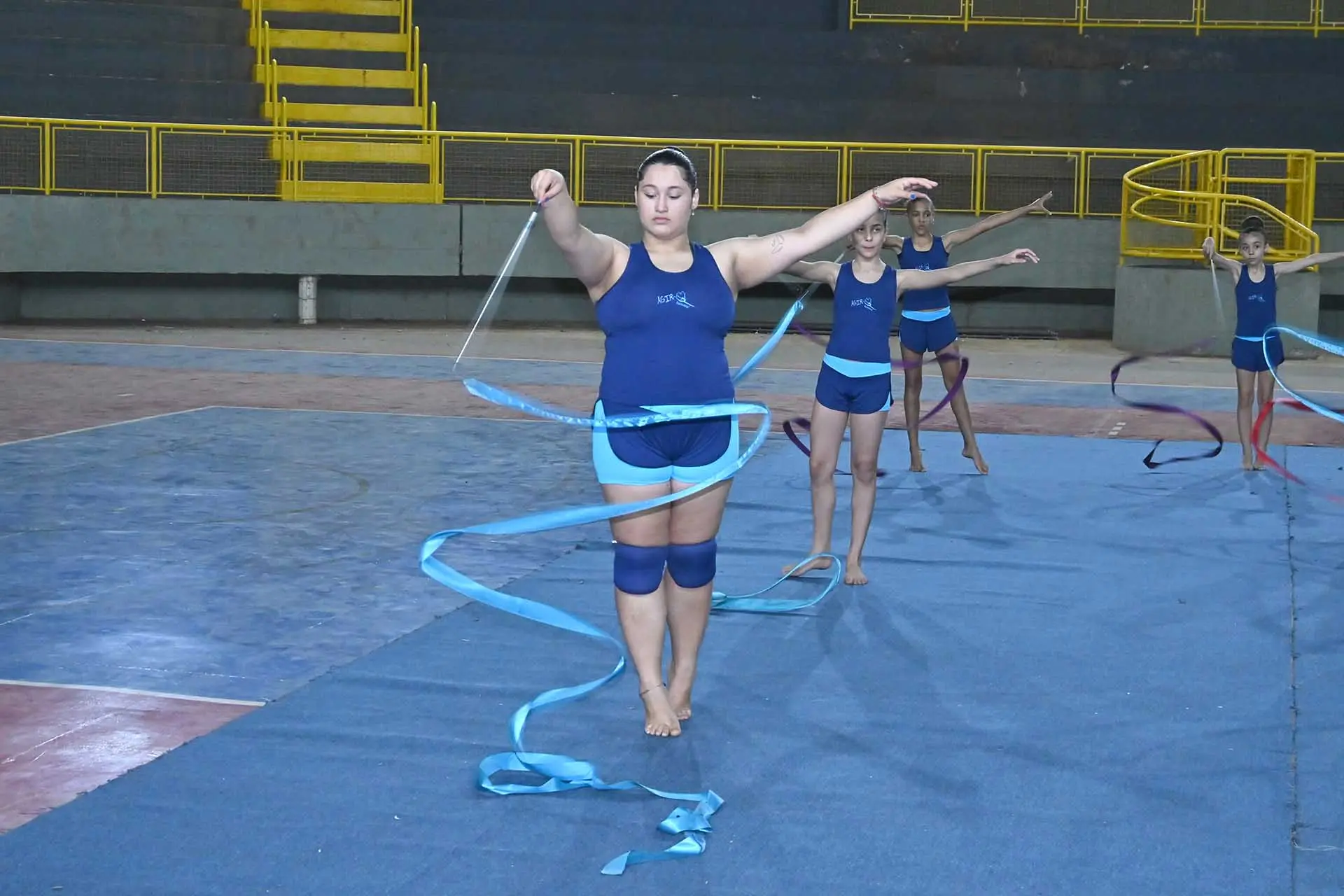 Projeto de Ginástica Rítmica atende mais de cem meninas em Paranavaí