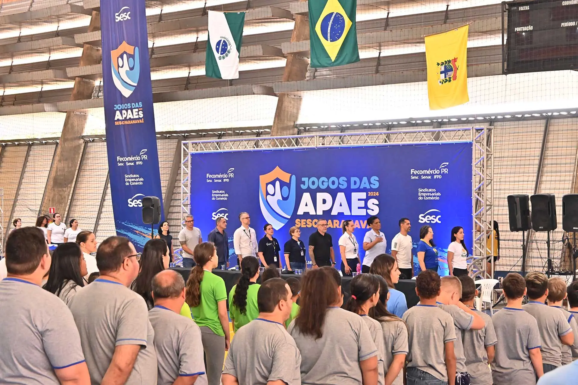 SESC Paranavaí recebe mais de 700 atletas para Jogos das APAEs