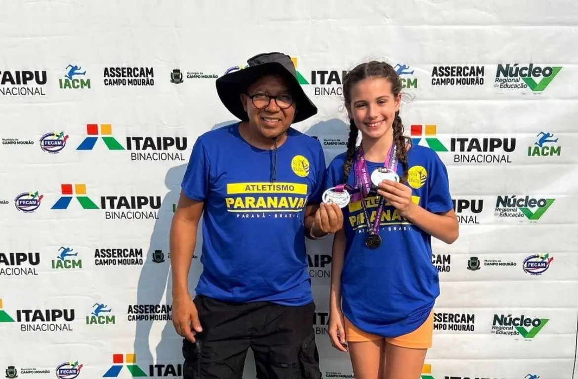 Competidora de Paranavaí ganha duas medalhas no Festival da Itaipu Binacional