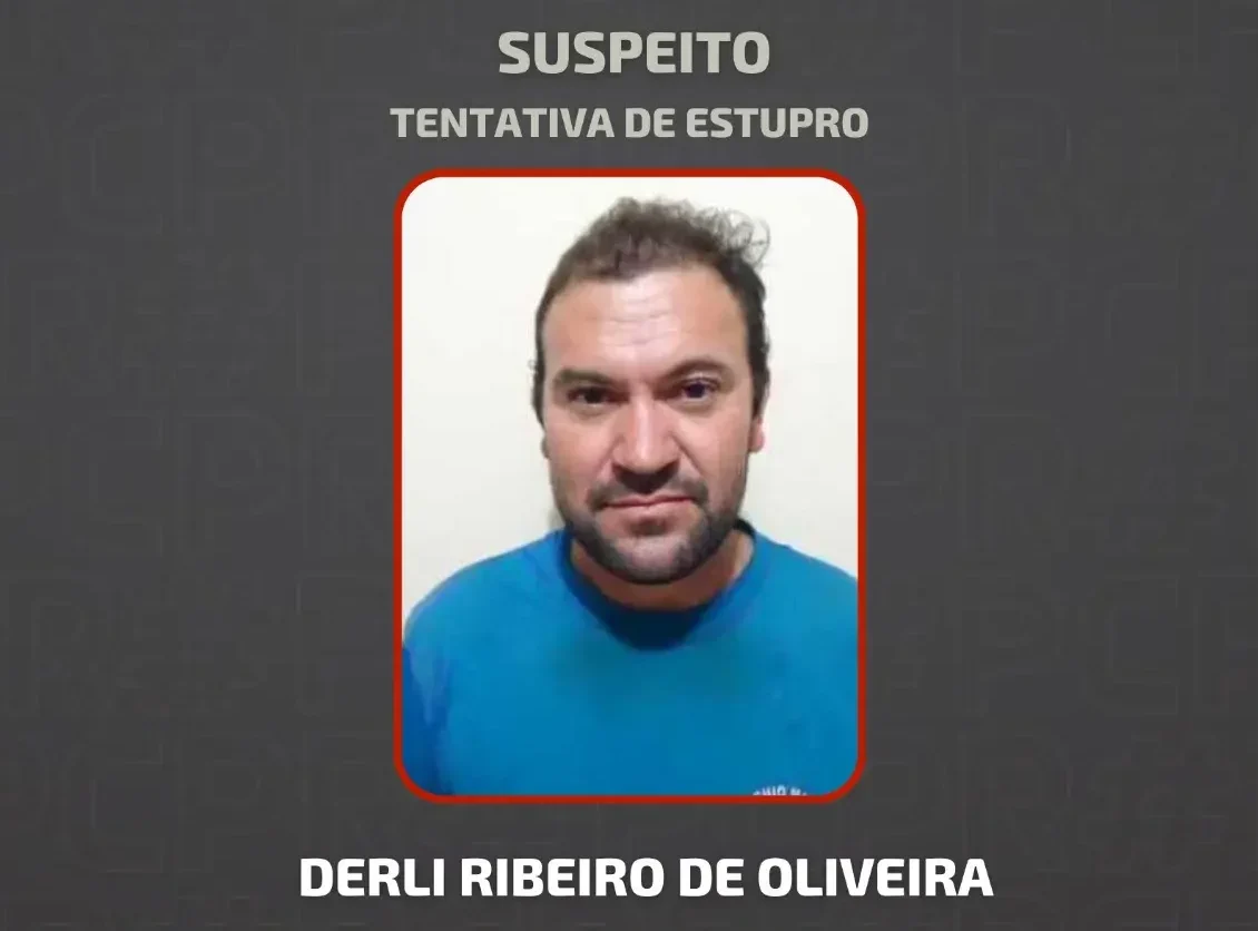 Polícia Civil divulga foto de foragido por tentativa de estupro