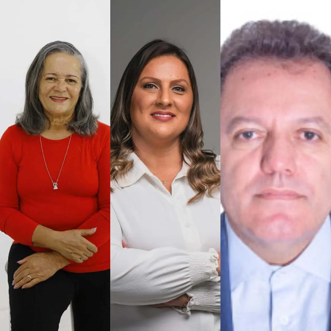 Três candidatos disputam prefeitura com planos que destacam saúde, educação e turismo