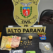 Jovem é preso por tráfico de drogas em Alto Paraná