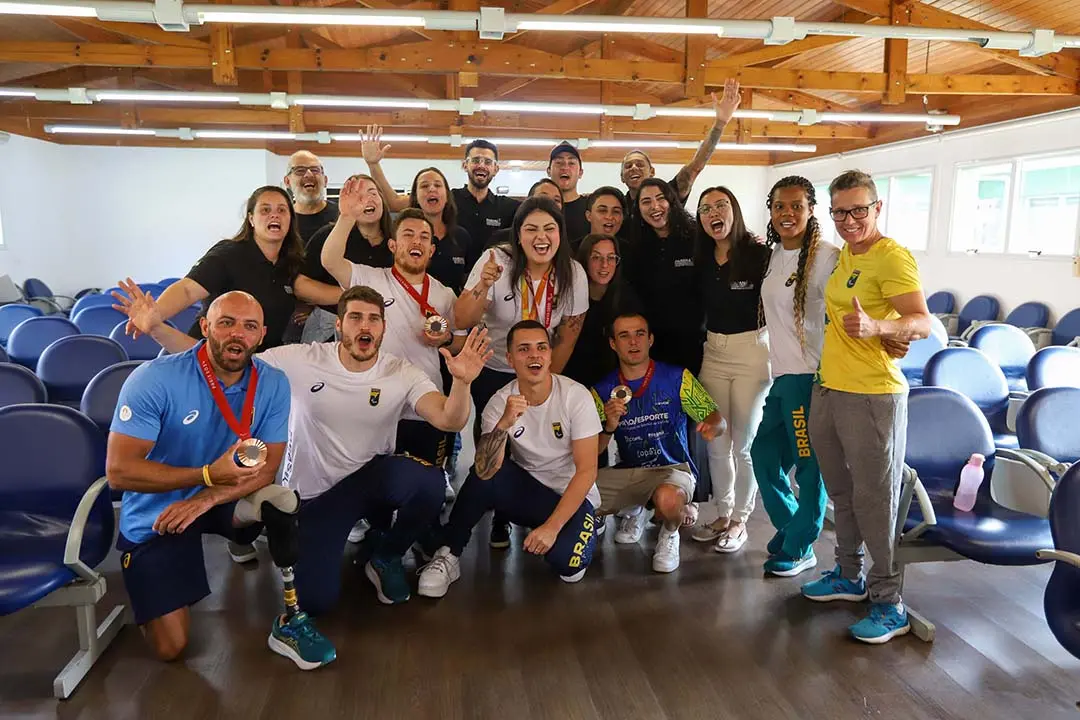 Delegação do Paraná comemora resultado histórico na Paralimpíada