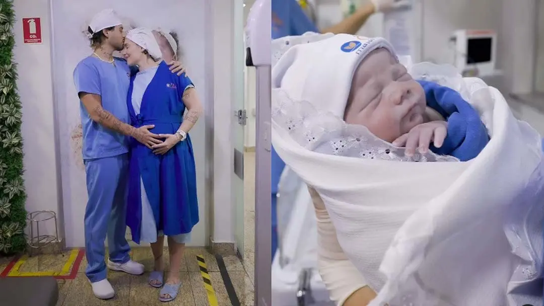 Nasce José Leonardo, o terceiro filho de Virginia Fonseca e Zé Felipe