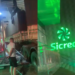 Carreta bitrem invade agência Sicredi na noite desta quarta (4)