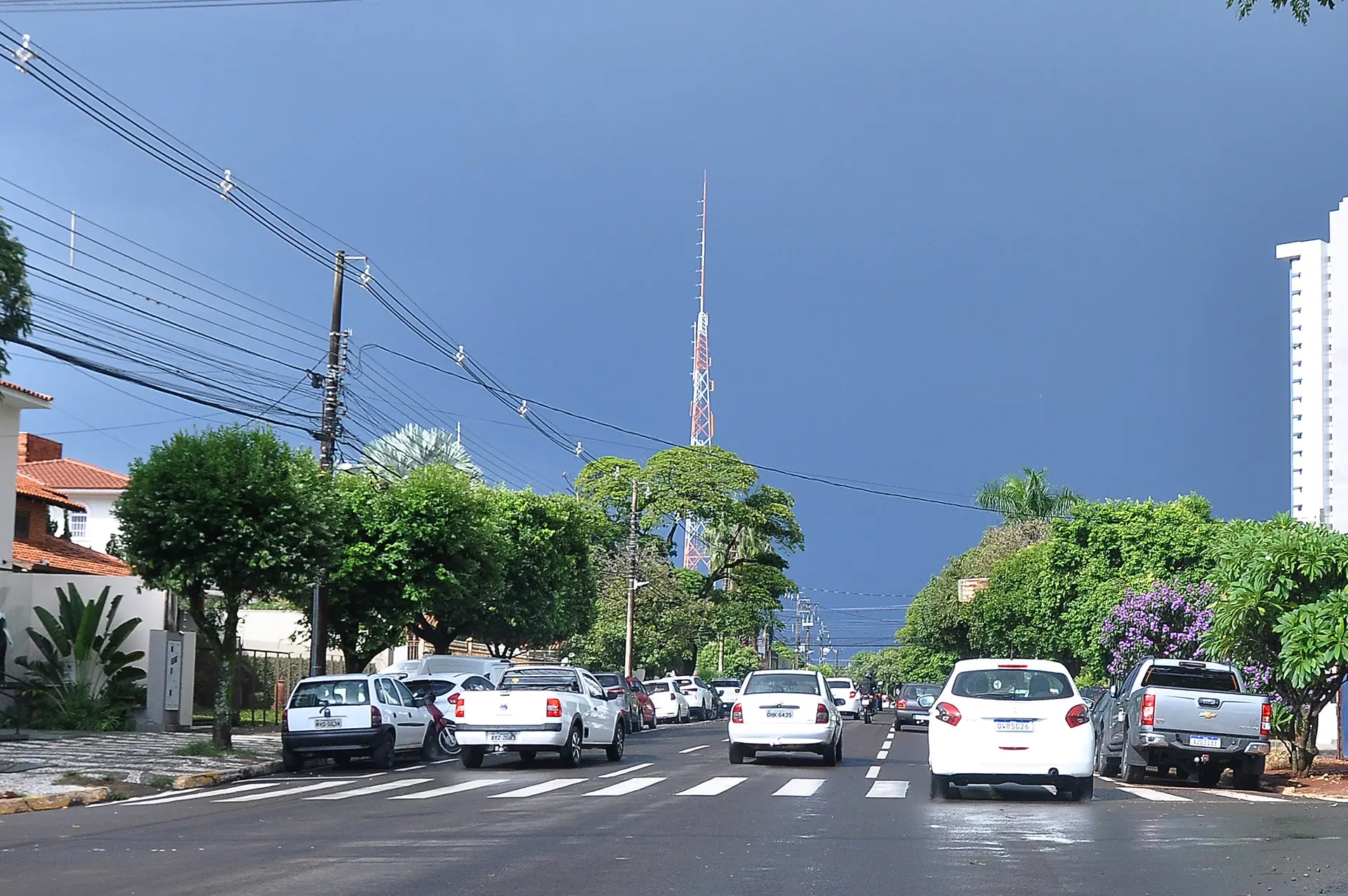 Simepar prevê chuva para esta sexta e sábado em Paranavaí