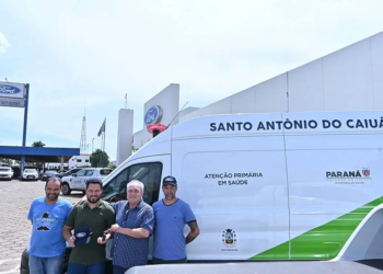 Prefeitura de Santo Antônio do Caiuá amplia frota de ambulâncias