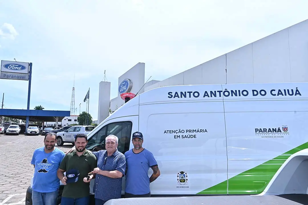 Prefeitura de Santo Antônio do Caiuá amplia frota de ambulâncias