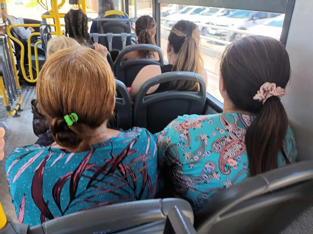 O banco, o sol e a gentileza