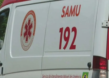 Idoso fica ferido em acidente entre carro e motocicleta em Terra Rica