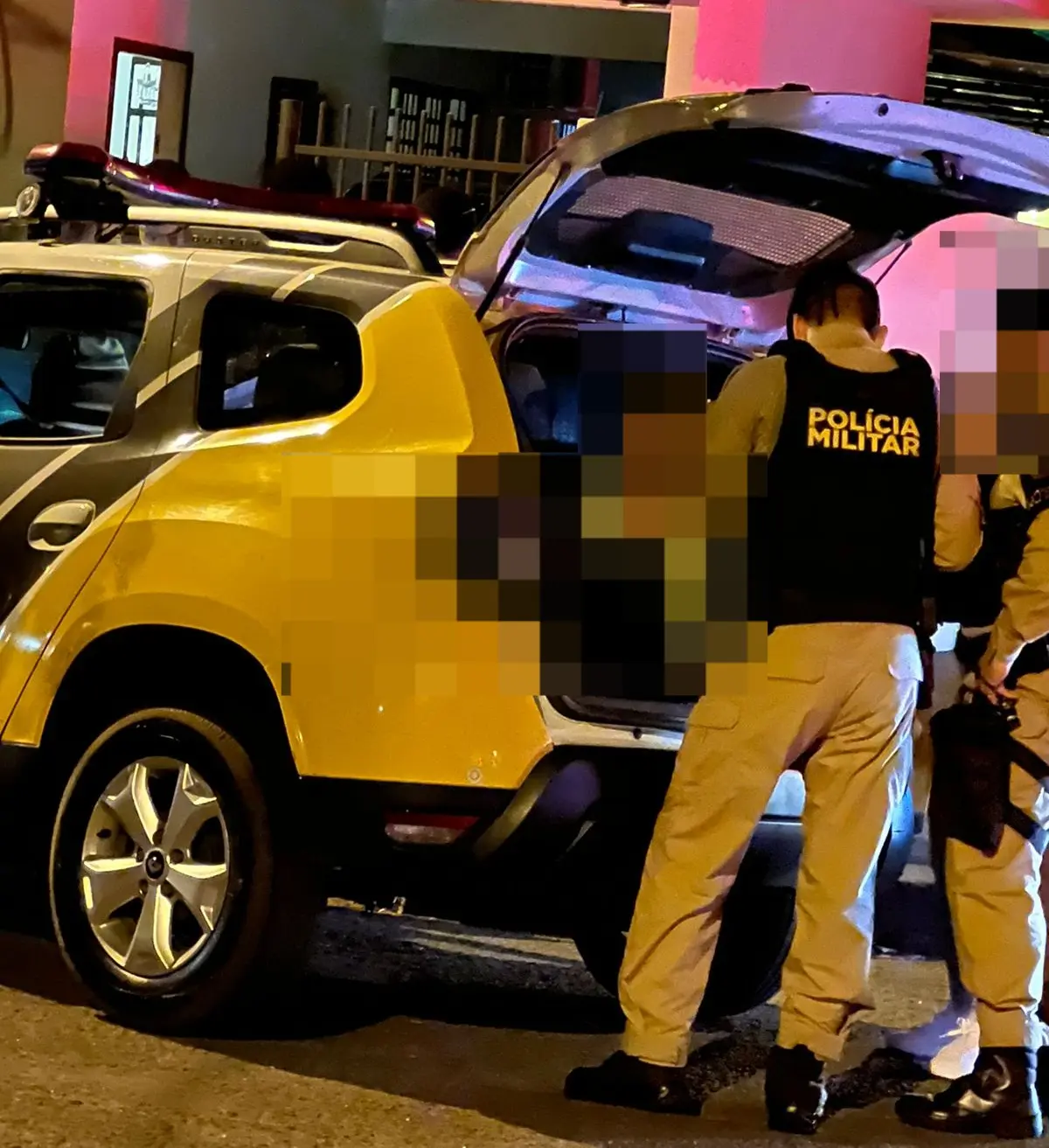 PM prende dois homens durante assalto à mão armada em Nova Esperança