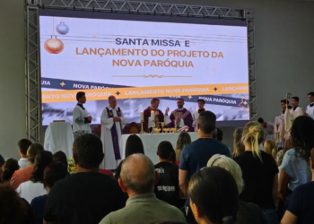 Lançamento do projeto da nova paróquia de Porto Rico