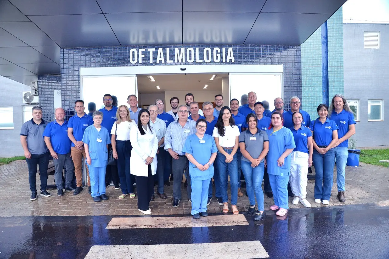 Santa Casa de Paranavaí recebe equipamentos do Rotary para o Centro Macrorregional de Oftalmologia