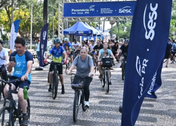 1ª Pedalada Solidária do Sesc Paranavaí