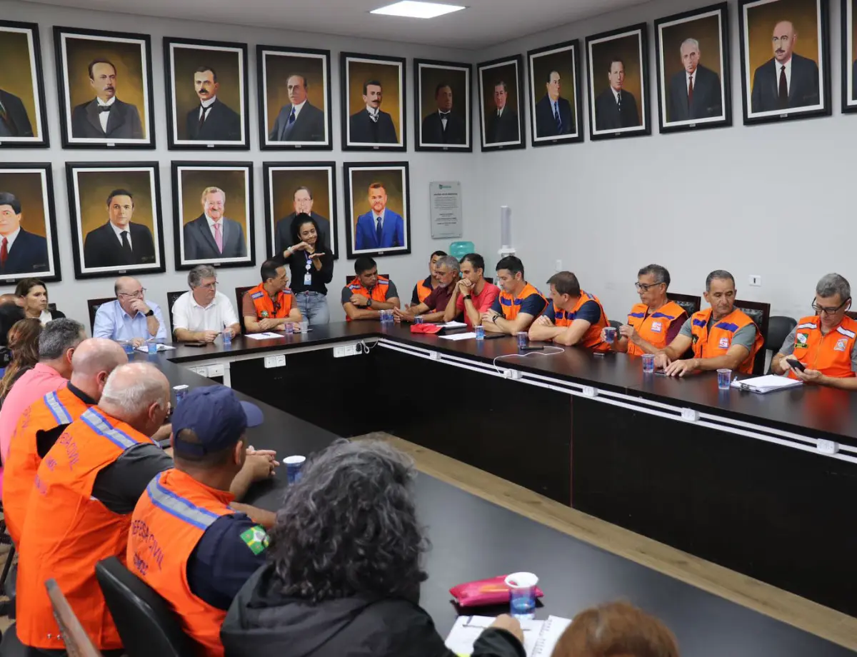 Defesa Civil Estadual orienta municípios com novos prefeitos sobre estrutura de apoio