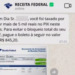 Receita Federal faz alerta contra golpe da cobrança de taxa sobre Pix via aplicativos de mensagens