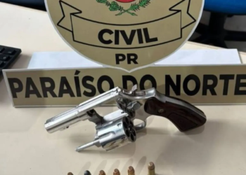 Adolescente suspeito de diversos crimes é apreendido com arma de fogo em Paraíso do Norte