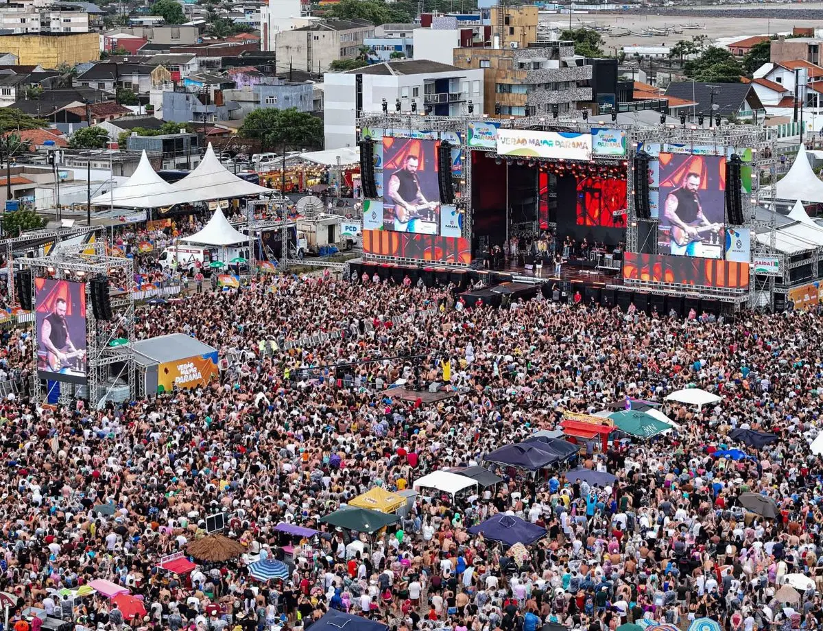 Shows do Verão Maior Paraná terão transmissão de emissoras nacionais