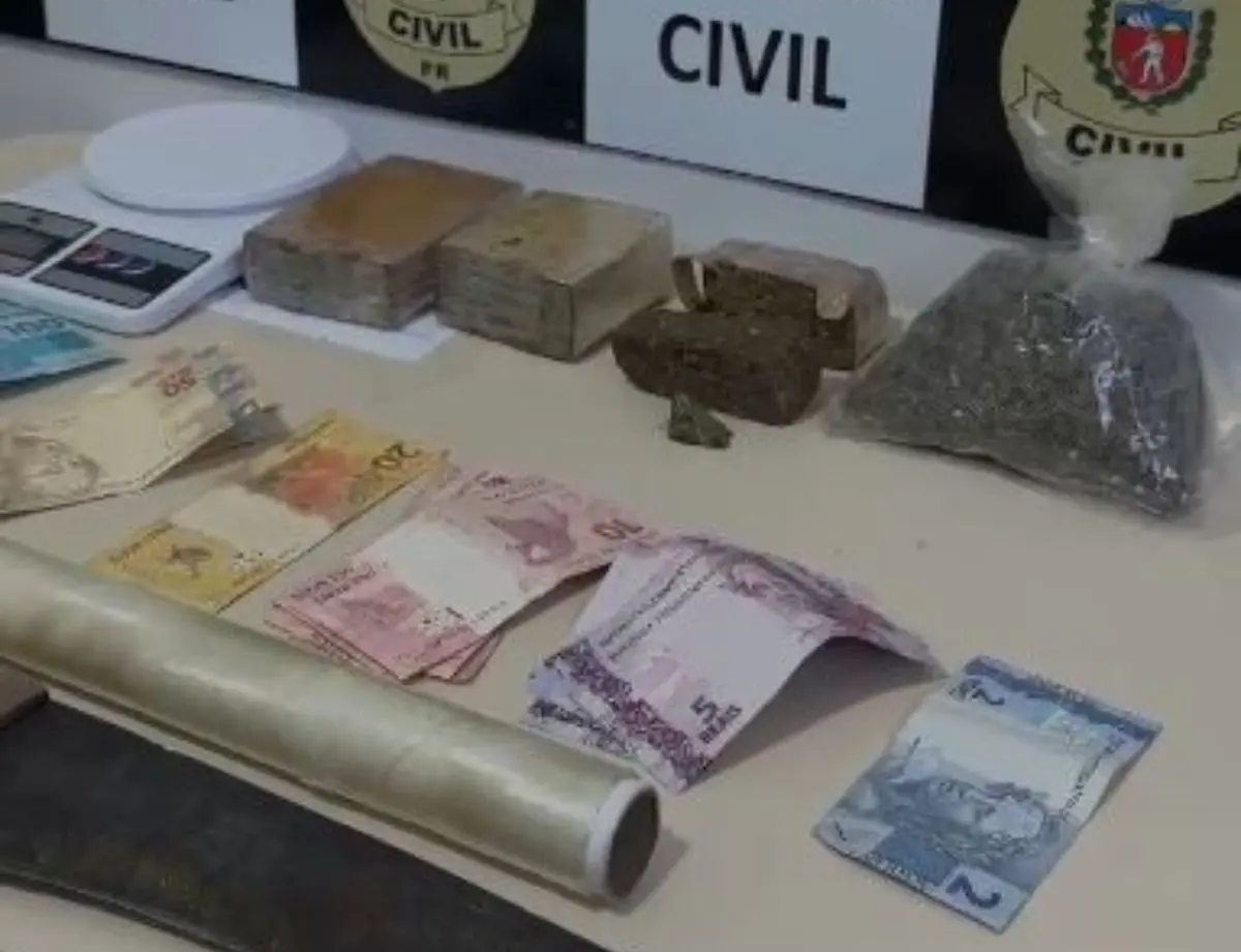 Homem é preso em flagrante por tráfico de drogas em Paranavaí